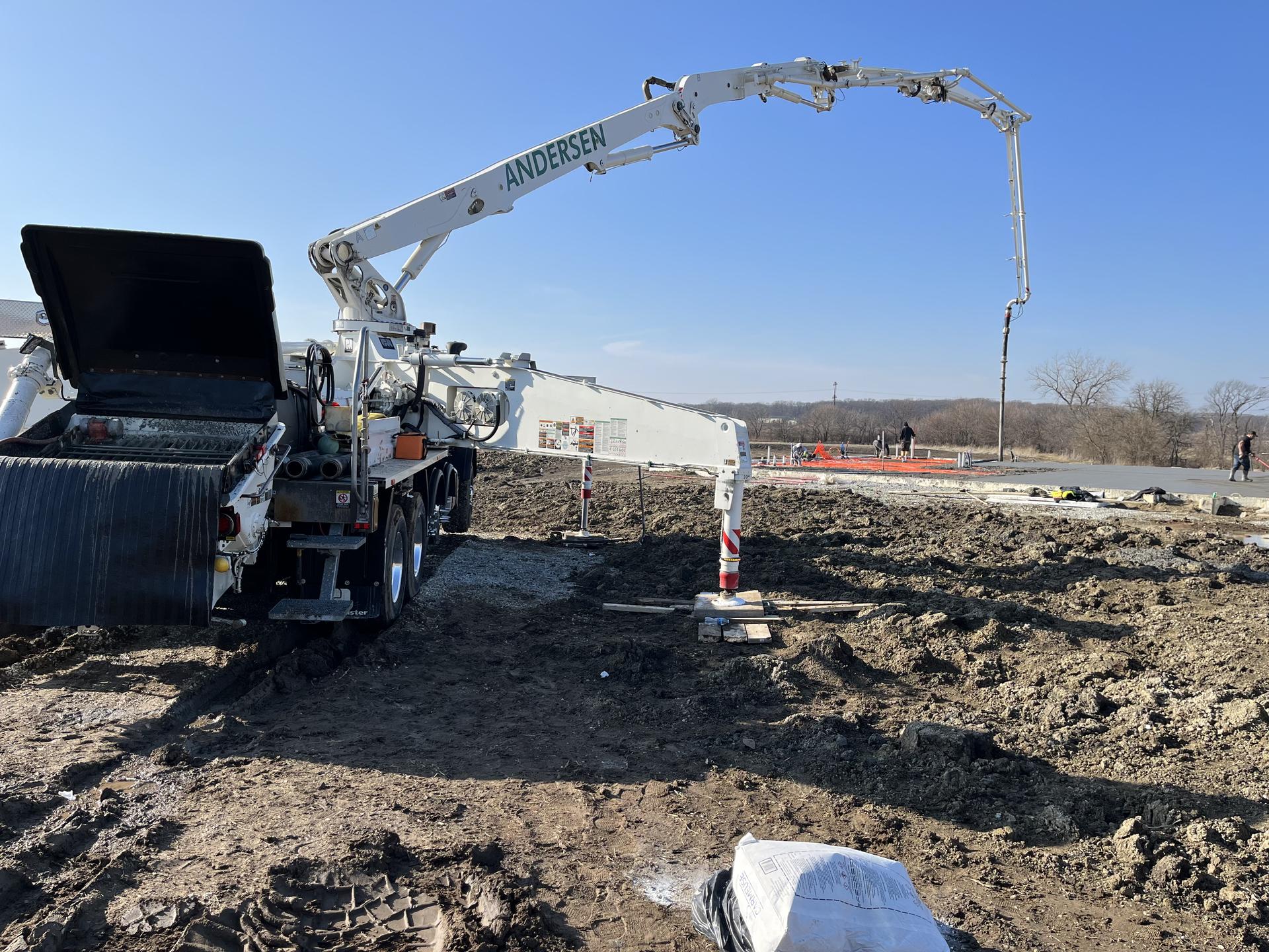 Commercial pour equipment (Andersen pump), Anderson Indiana